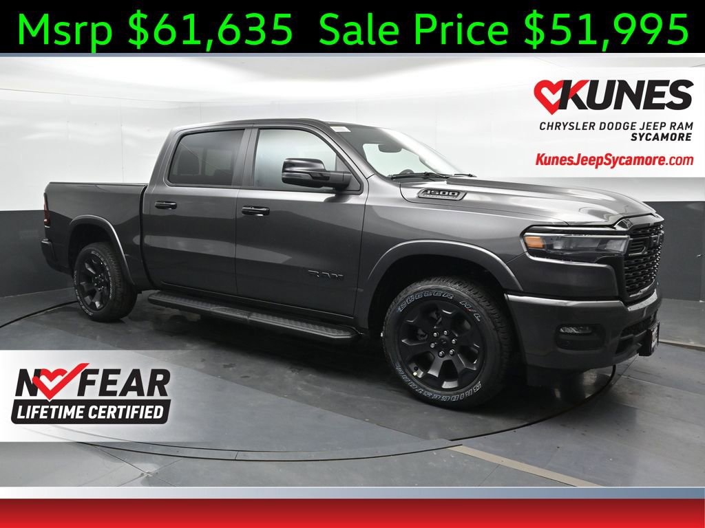 New 2026 RAM 1500 4x4 Crew Cab image 1