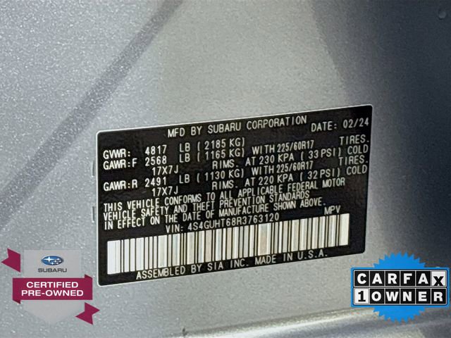 Certified 2024 Subaru Crosstrek 2.5i Wilderness image 31