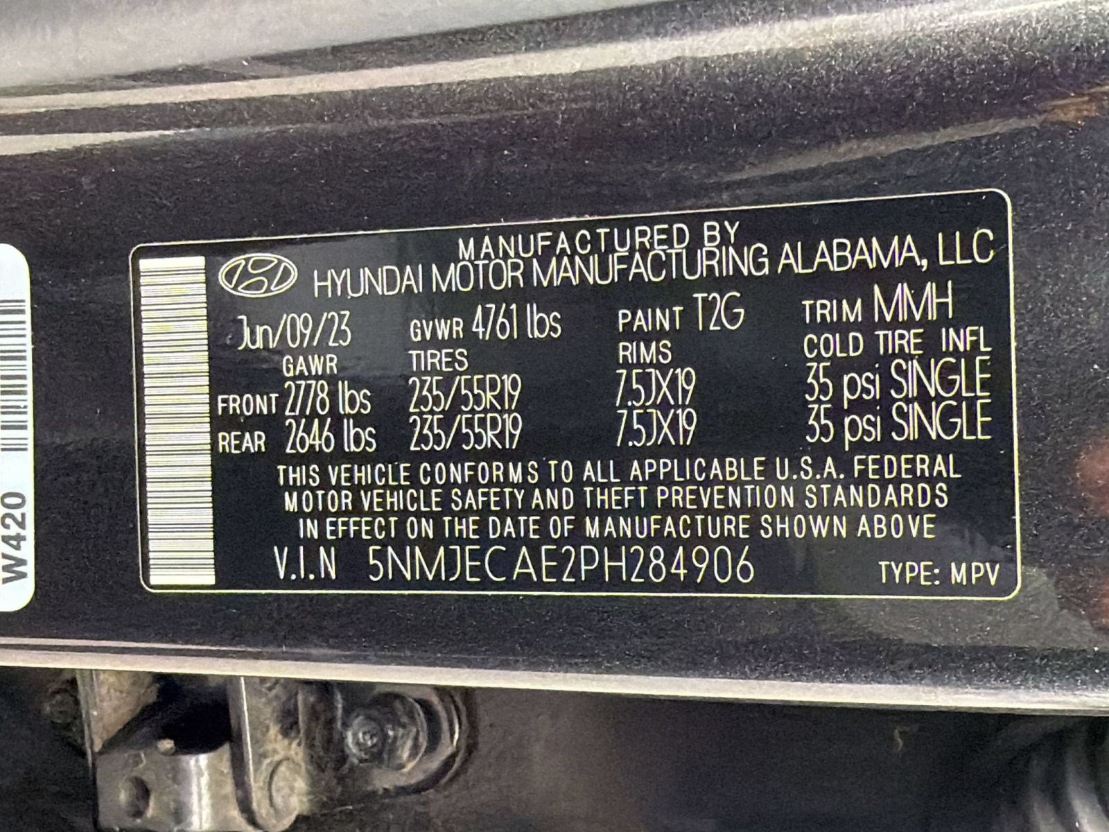 Used 2023 Hyundai Tucson Limited AWD/4WD image 24