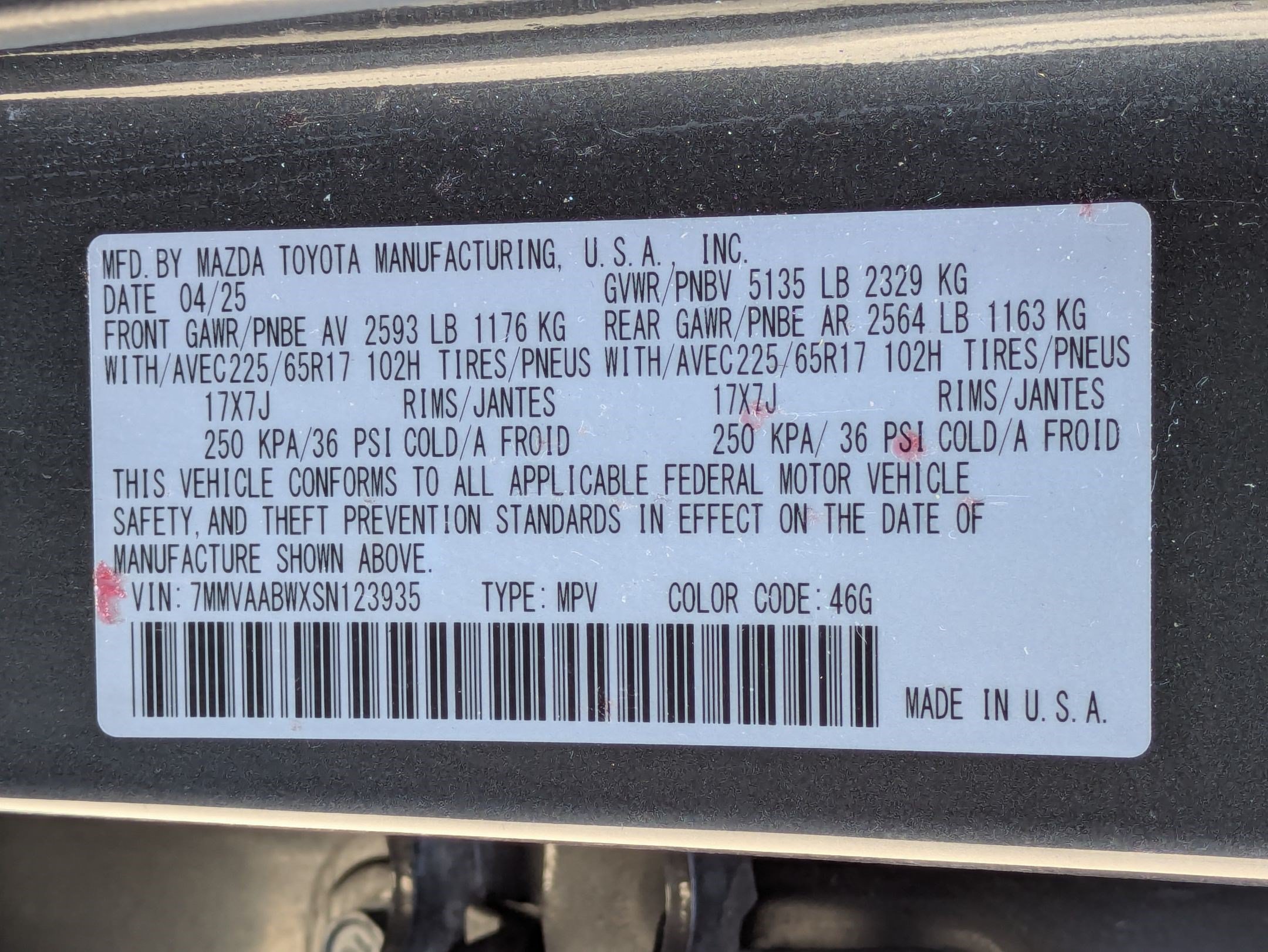 Certified 2025 MAZDA CX-50 2.5 Hybrid w/ Weather Package AWD/4WD image 34