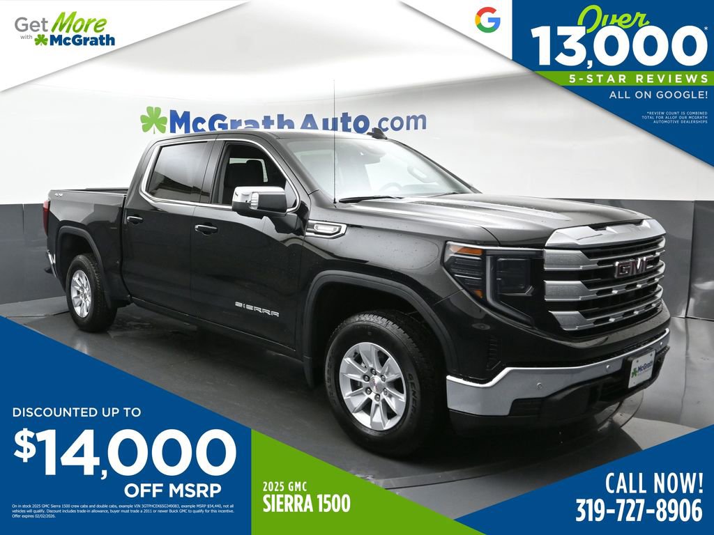 New 2025 GMC Sierra 1500 SLE w/ Preferred Package