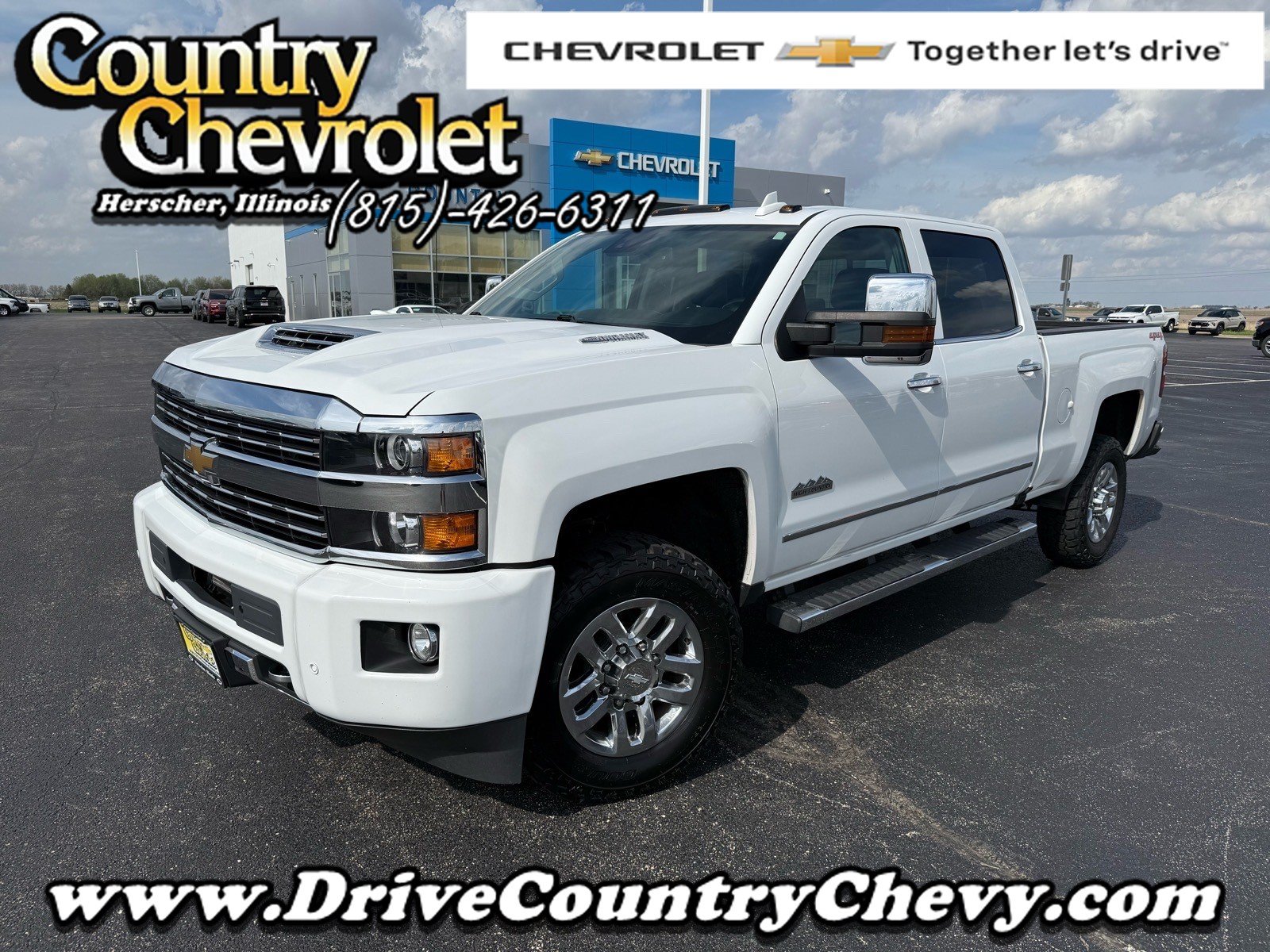Used 2019 Chevrolet Silverado 3500 High Country w/ Duramax Plus Package AWD/4WD image 1