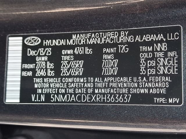 Used 2024 Hyundai Tucson SE AWD/4WD image 26