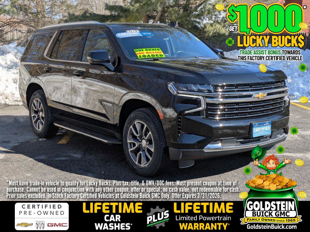Certified 2023 Chevrolet Tahoe LT