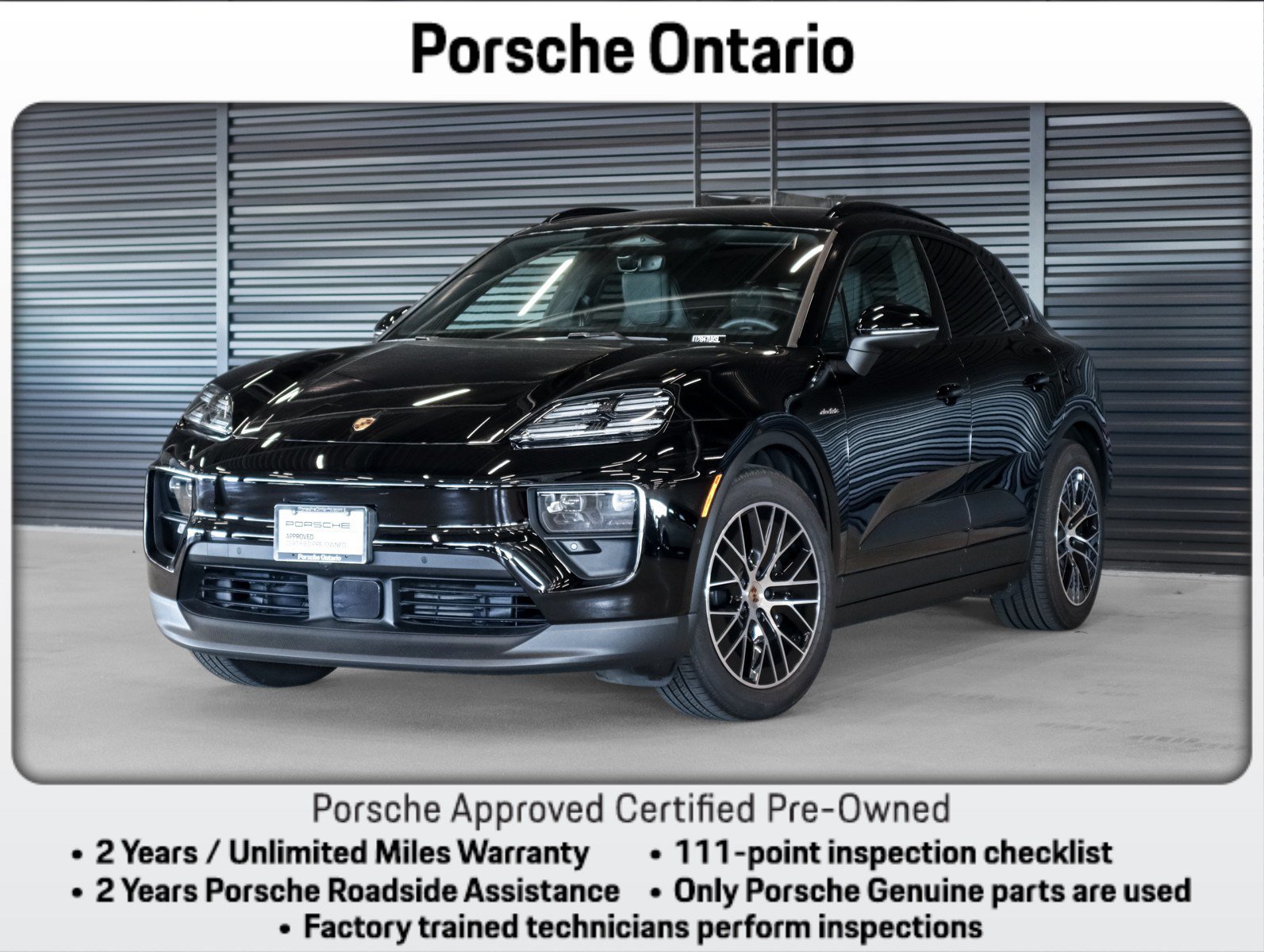 Certified 2026 Porsche Macan Electric RWD image 1