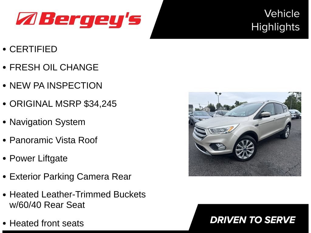 Used 2017 Ford Escape Titanium AWD/4WD image 5