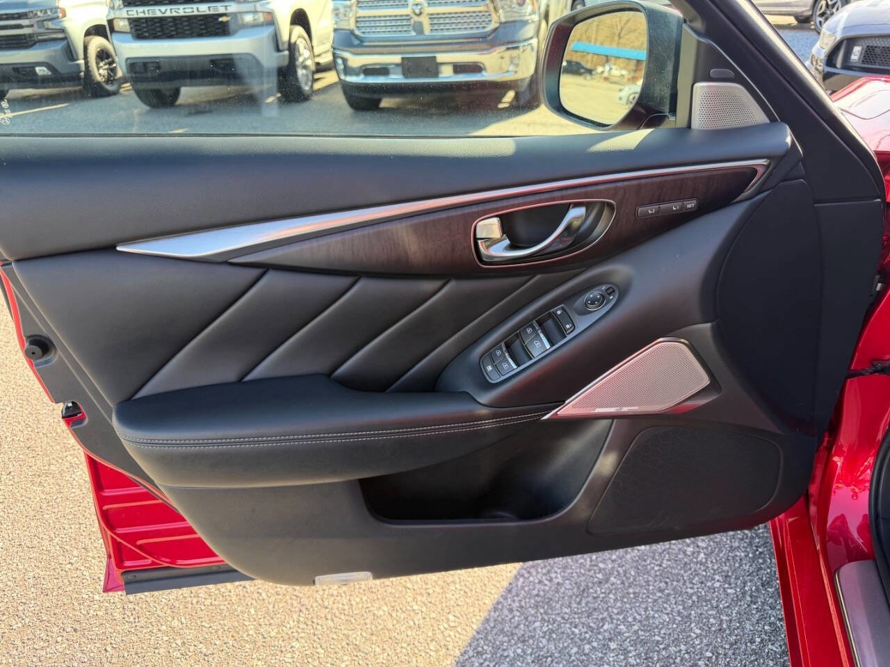 Used 2017 INFINITI Q50 Red Sport 400 image 10