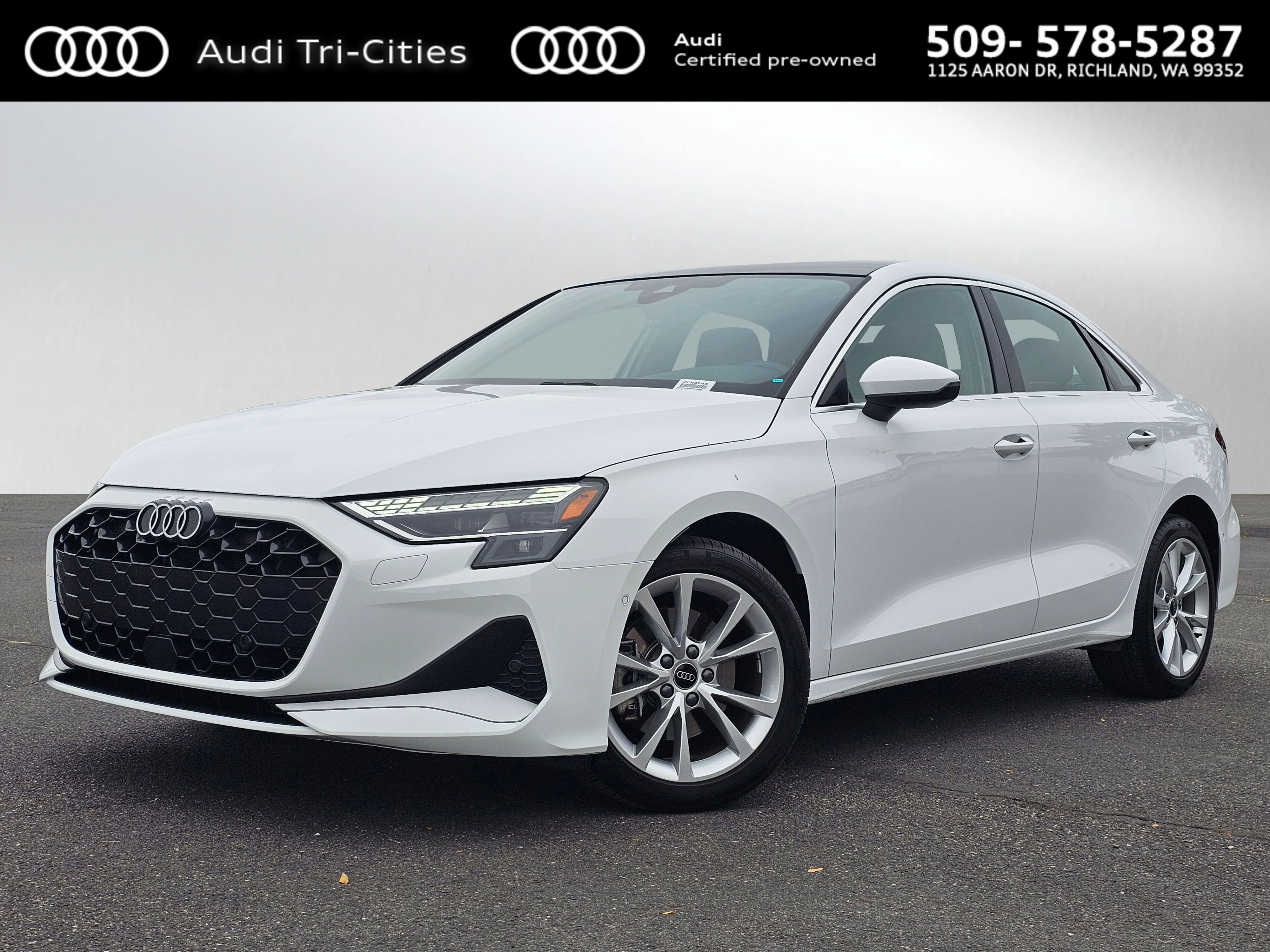 Certified 2025 Audi A3 2.0T Premium