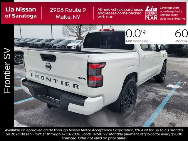 New 2026 Nissan Frontier SV w/ SV Convenience Package image 3