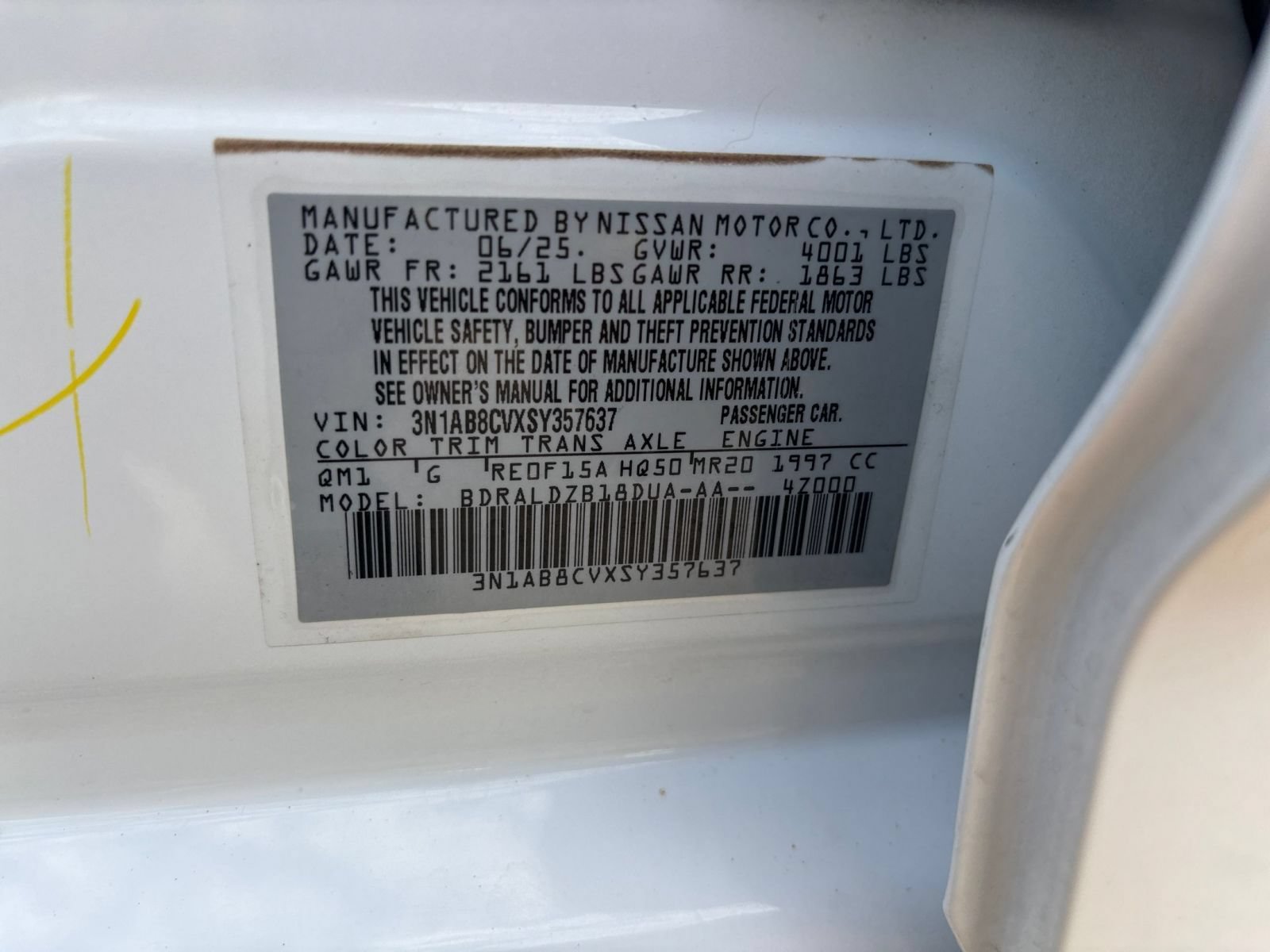 Used 2025 Nissan Sentra SV FWD image 26