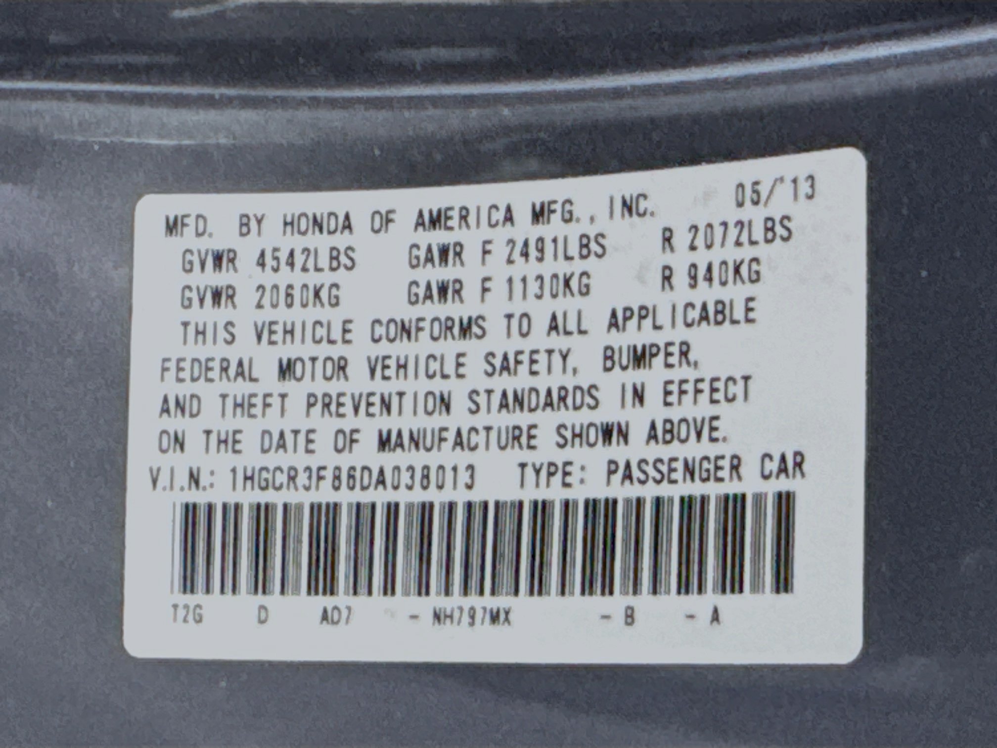 Used 2013 Honda Accord EX-L image 31