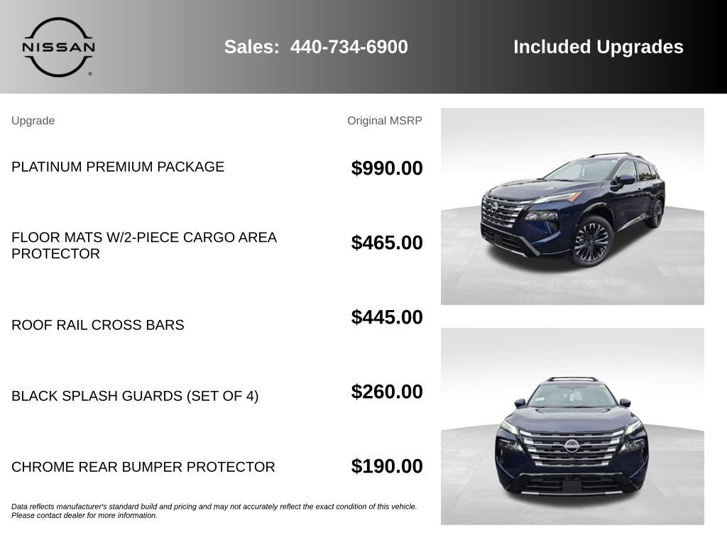 New 2026 Nissan Rogue Platinum w/ Platinum Premium Package AWD/4WD image 7