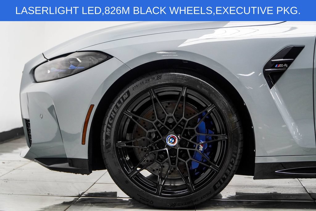 Used 2022 BMW M4 Coupe w/ Executive Package RWD image 14