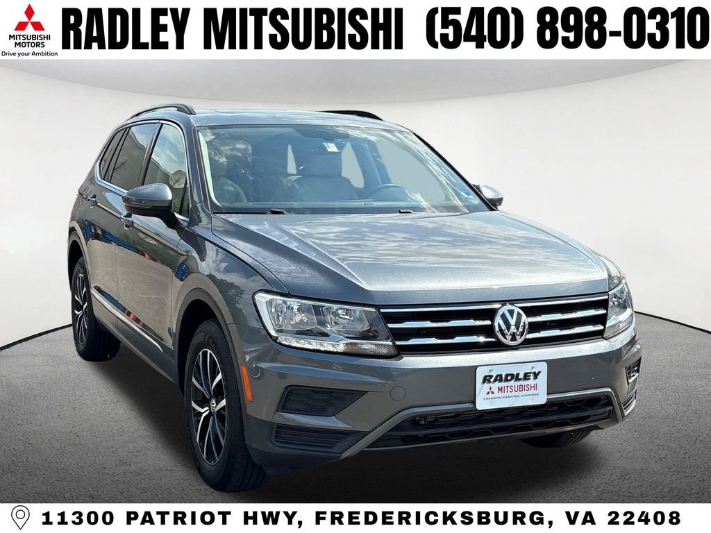 Used 2021 Volkswagen Tiguan SE w/ Panoramic Sunroof Package AWD/4WD image 22