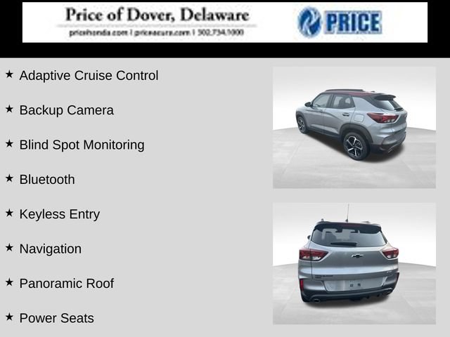 Used 2023 Chevrolet TrailBlazer RS w/ Sun and Liftgate Package AWD/4WD image 2