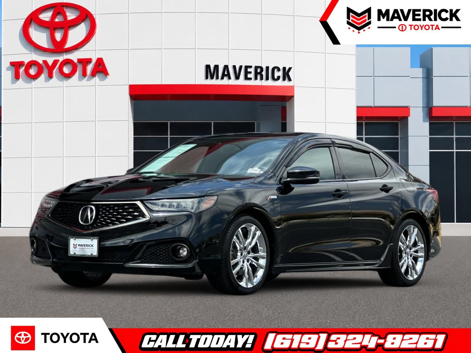Used 2018 Acura TLX V6 w/ Technology & A-SPEC Pkg FWD image 1