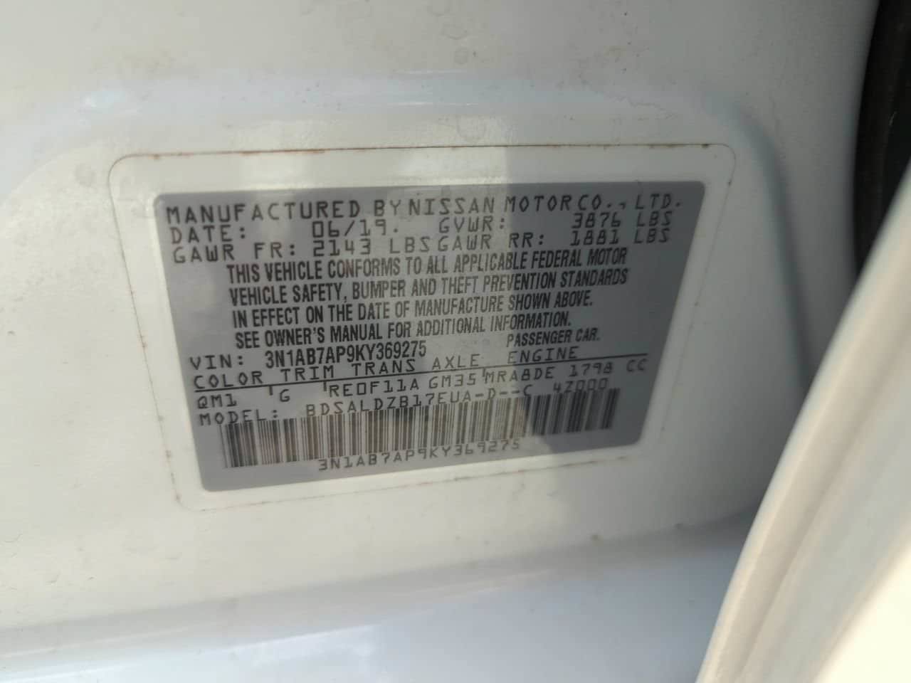 Used 2019 Nissan Sentra SV FWD image 26