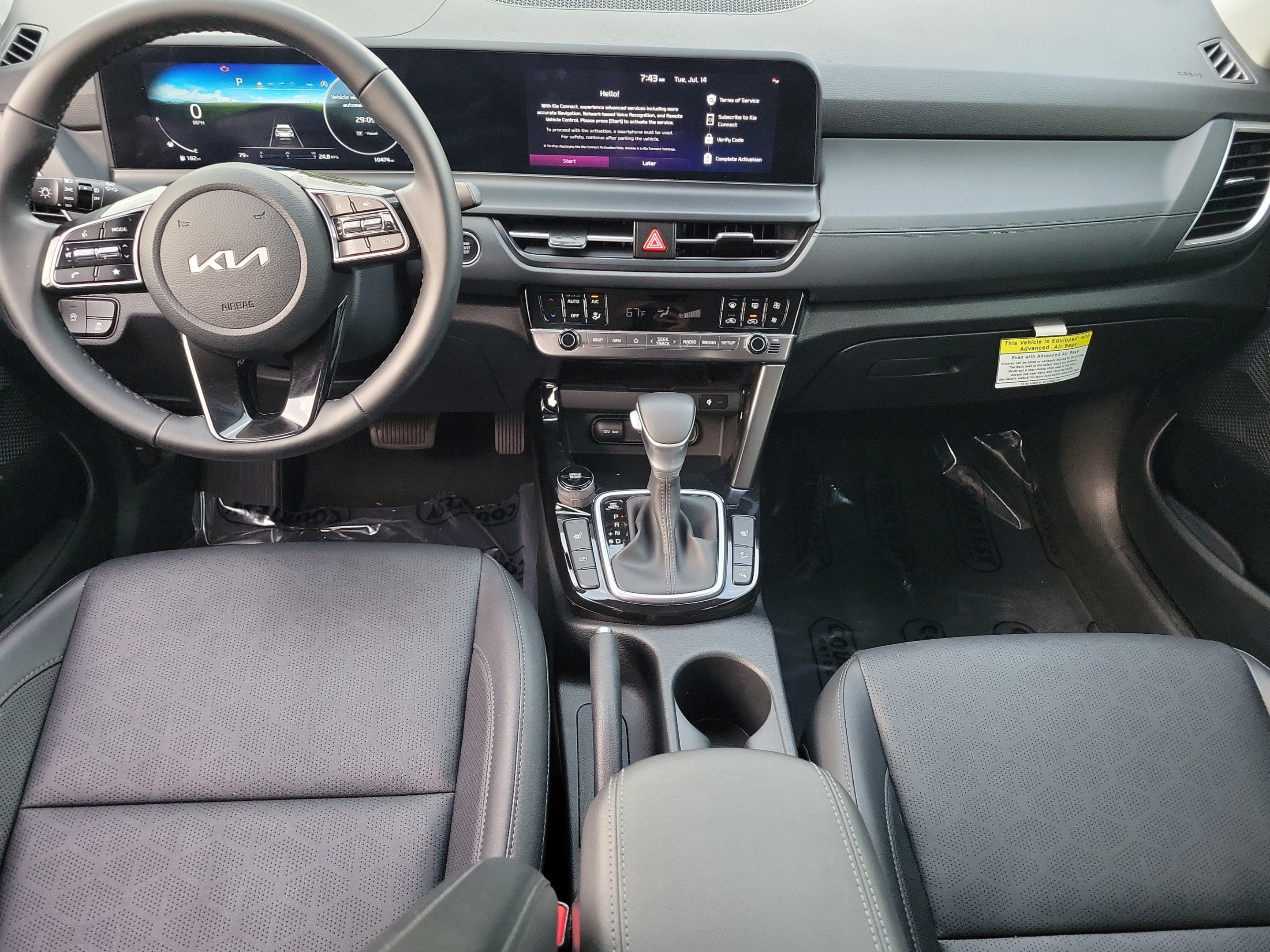 Certified 2025 Kia Seltos EX w/ EX Sunroof Package FWD image 10