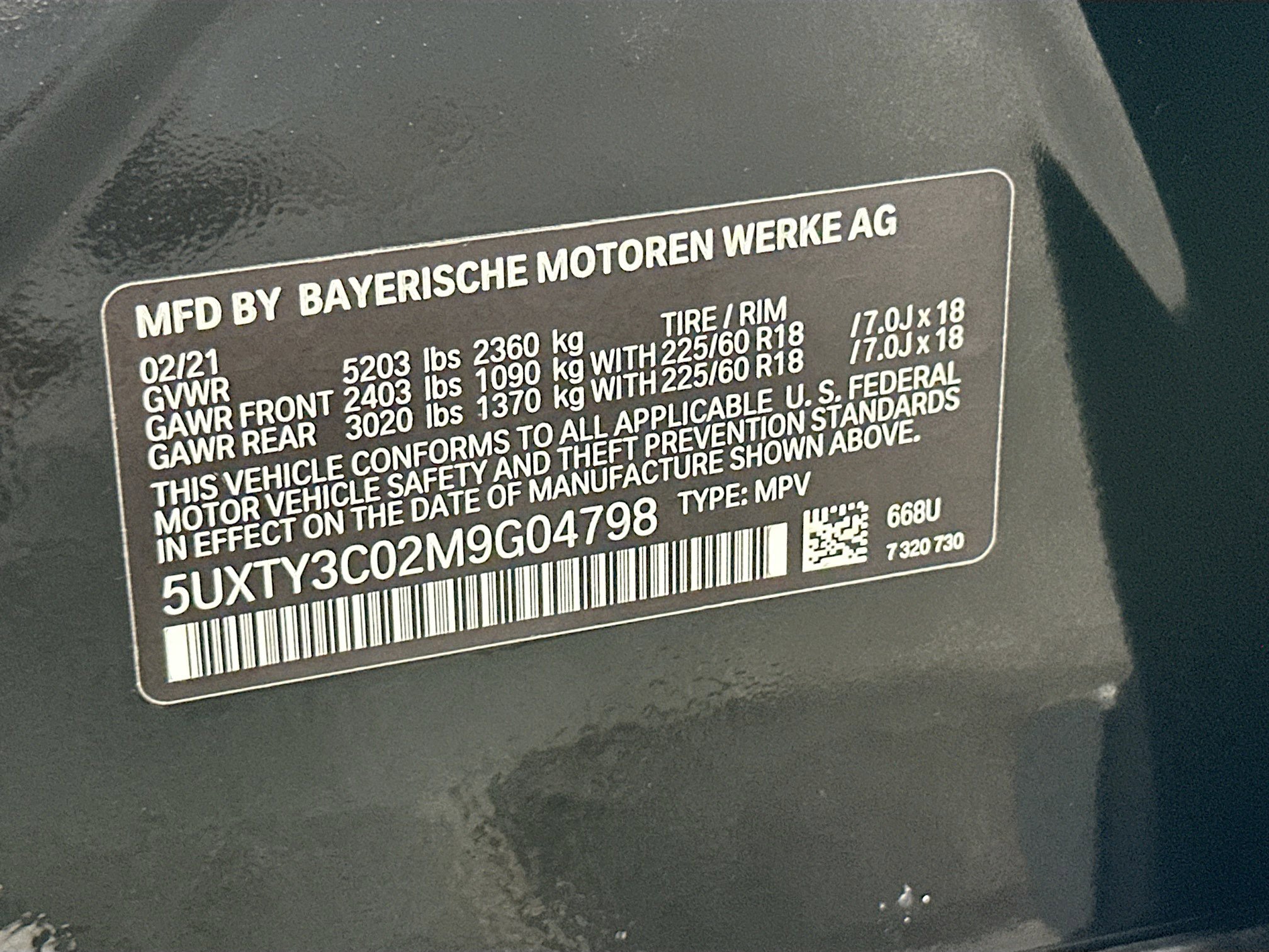 Used 2021 BMW X3 sDrive30i w/ Convenience Package image 34