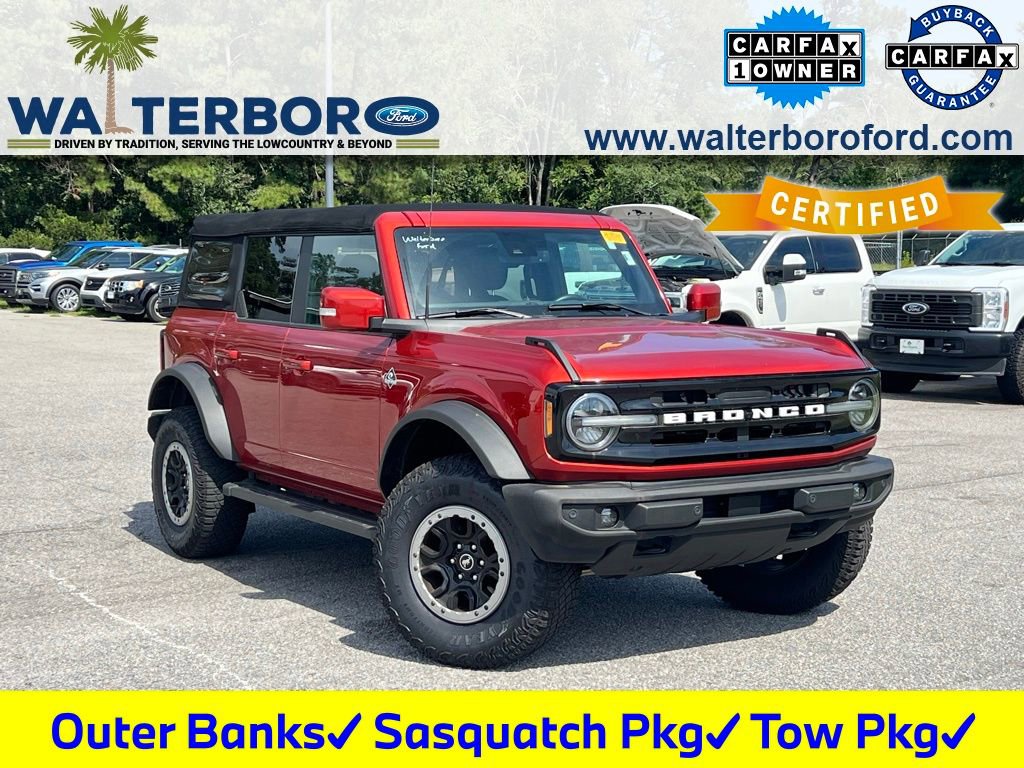 Used 2022 Ford Bronco Outer Banks w/ Sasquatch Package