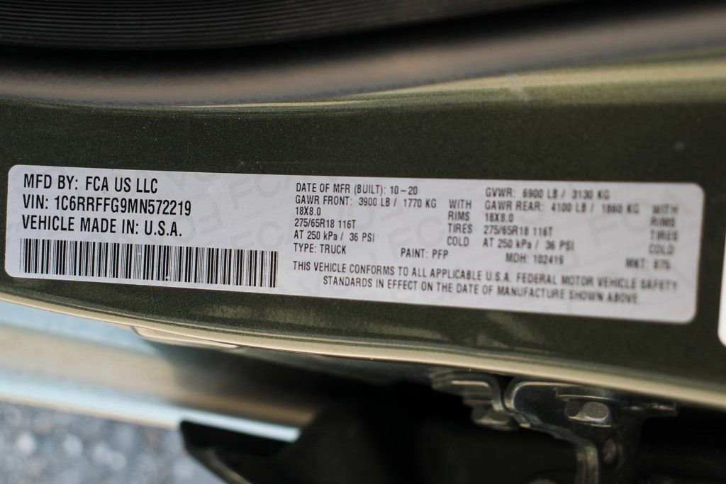Used 2021 RAM 1500 Big Horn AWD/4WD image 48