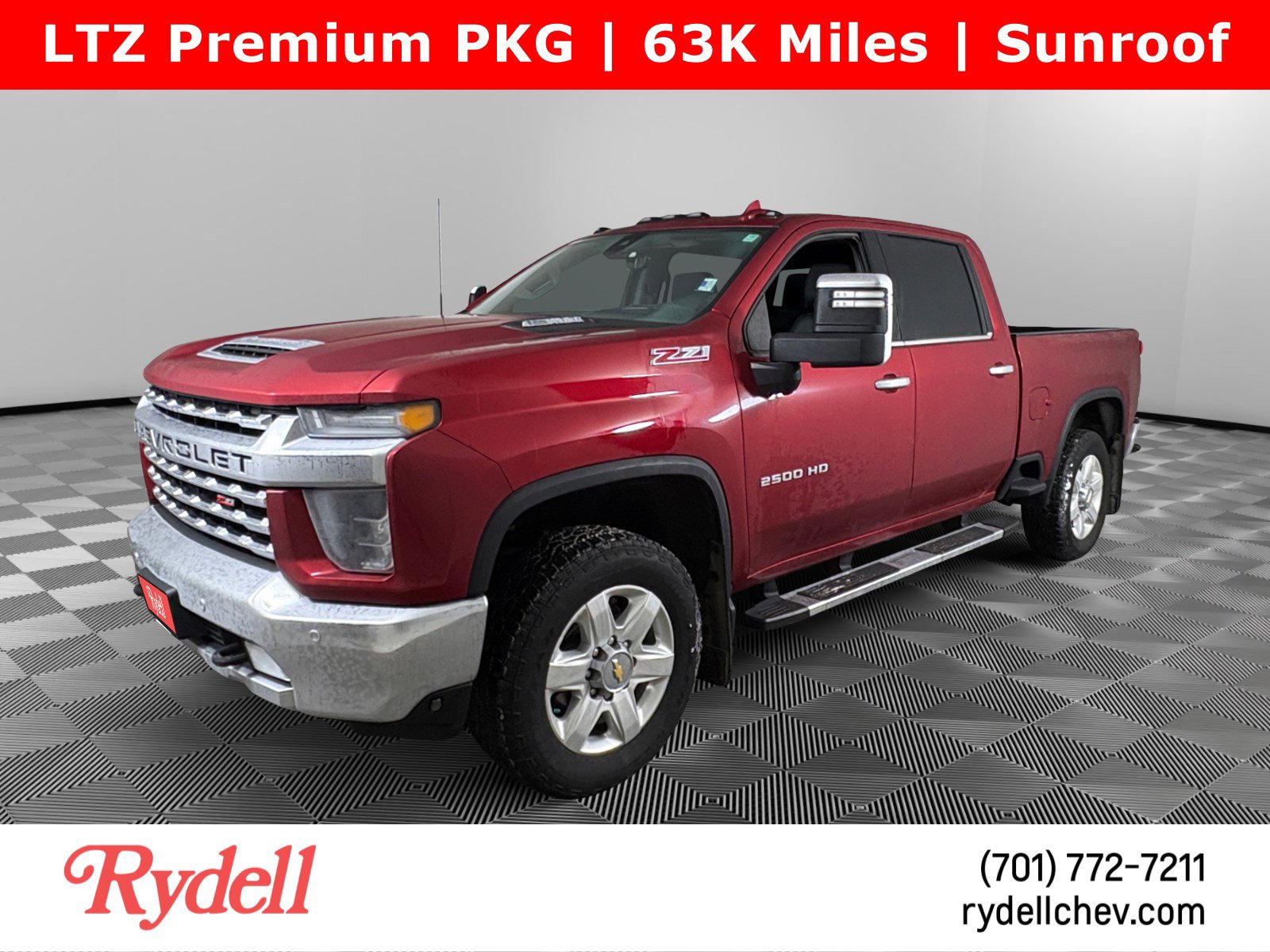 Used 2021 Chevrolet Silverado 2500 LTZ w/ LTZ Premium Package AWD/4WD image 1