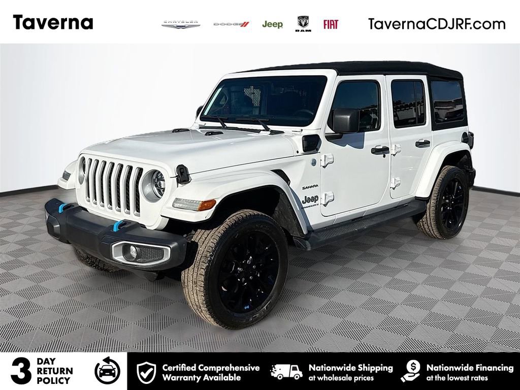 Used 2023 Jeep Wrangler Unlimited Sahara w/ Cold Weather Group image 1