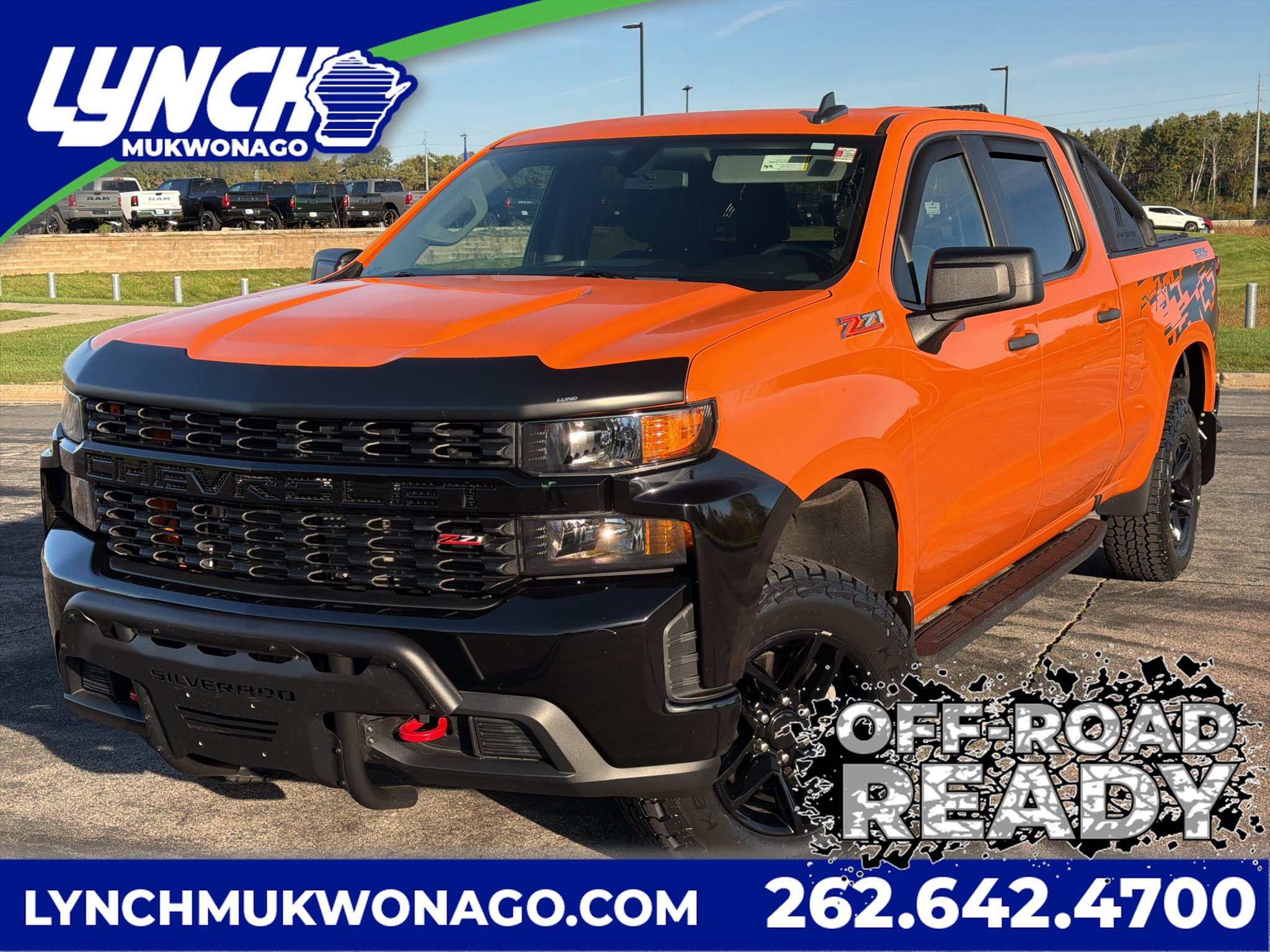 Used 2021 Chevrolet Silverado 1500 Custom Trail Boss w/ LPO, Dark Essentials Package