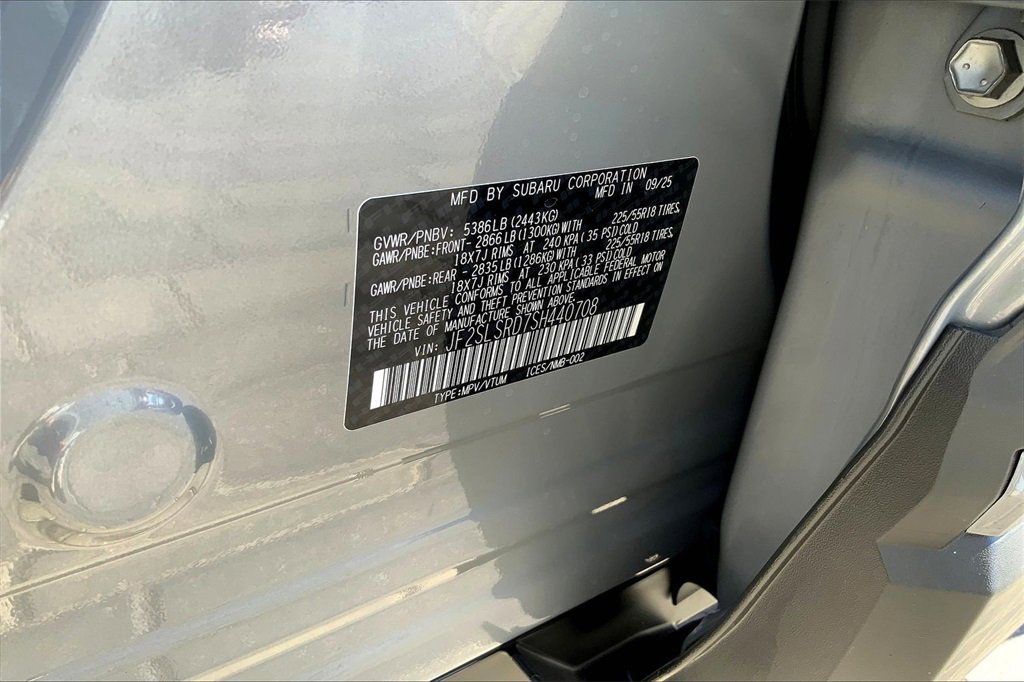 New 2025 Subaru Forester Limited image 8