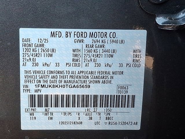 New 2026 Ford Explorer ST-Line w/ ST-Line Street Pack image 19