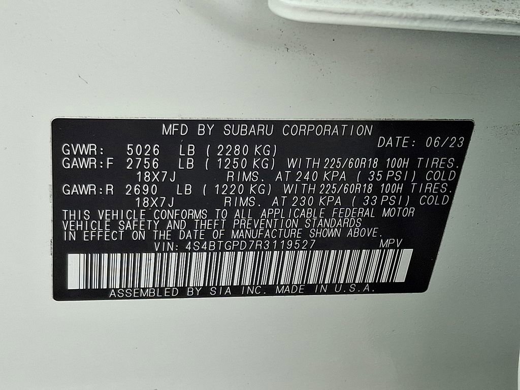 Certified 2024 Subaru Outback Touring XT w/ Popular Package #2 image 30