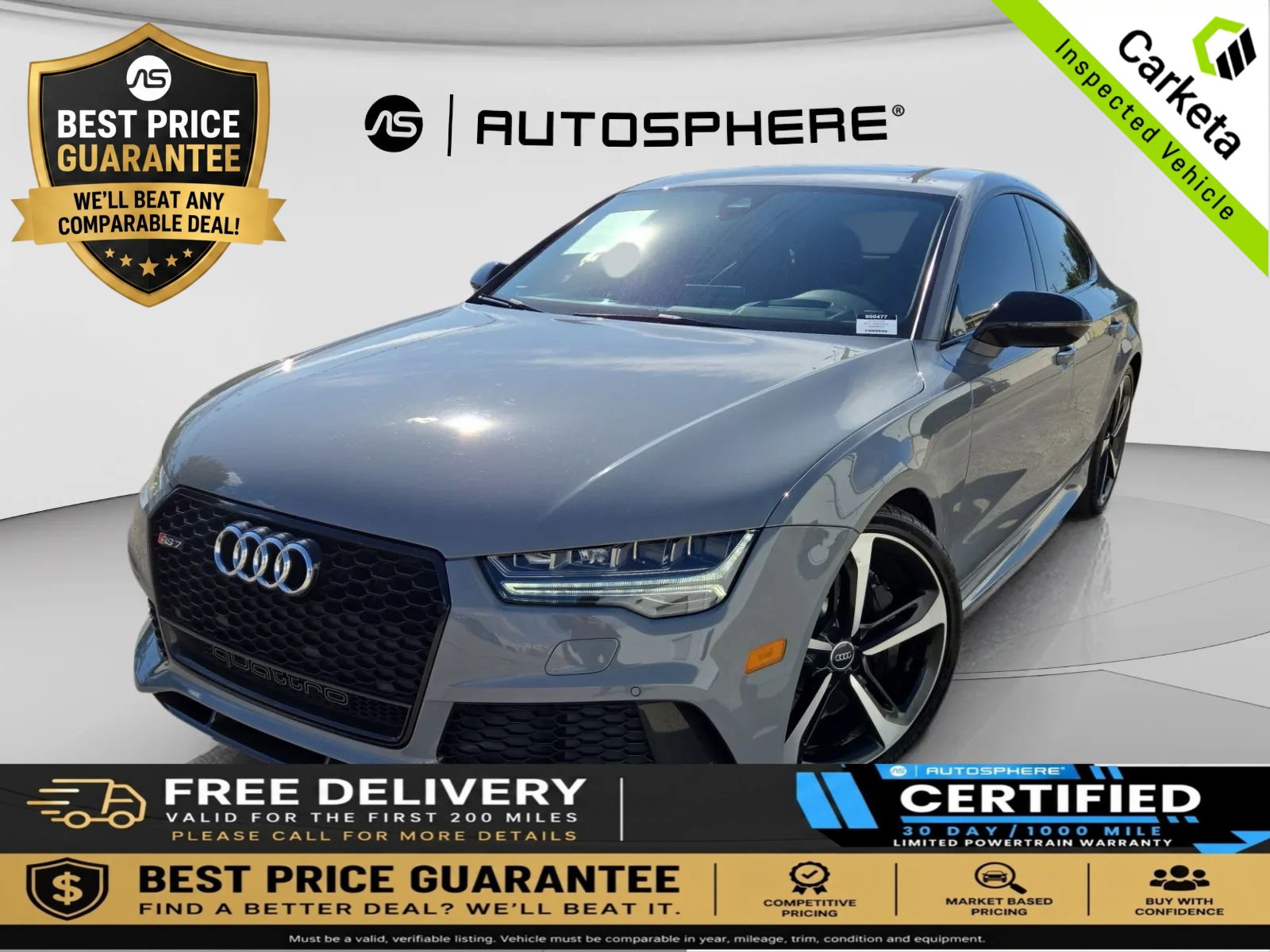 Used 2016 Audi RS 7 Prestige
