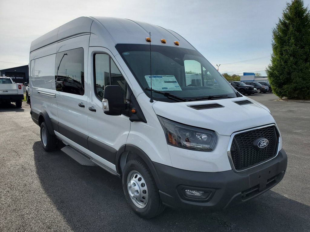 New 2026 Ford Transit 350 148 High Roof Extended DRW w/ Exterior Upgrade Package RWD image 3