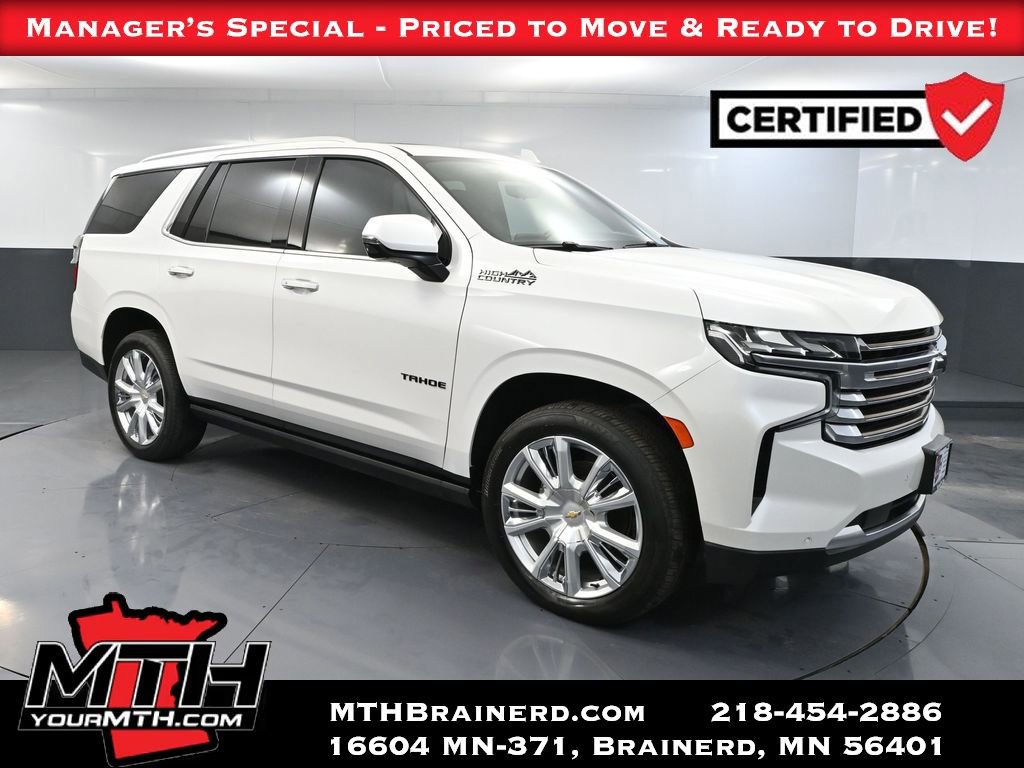 Used 2022 Chevrolet Tahoe High Country image 1