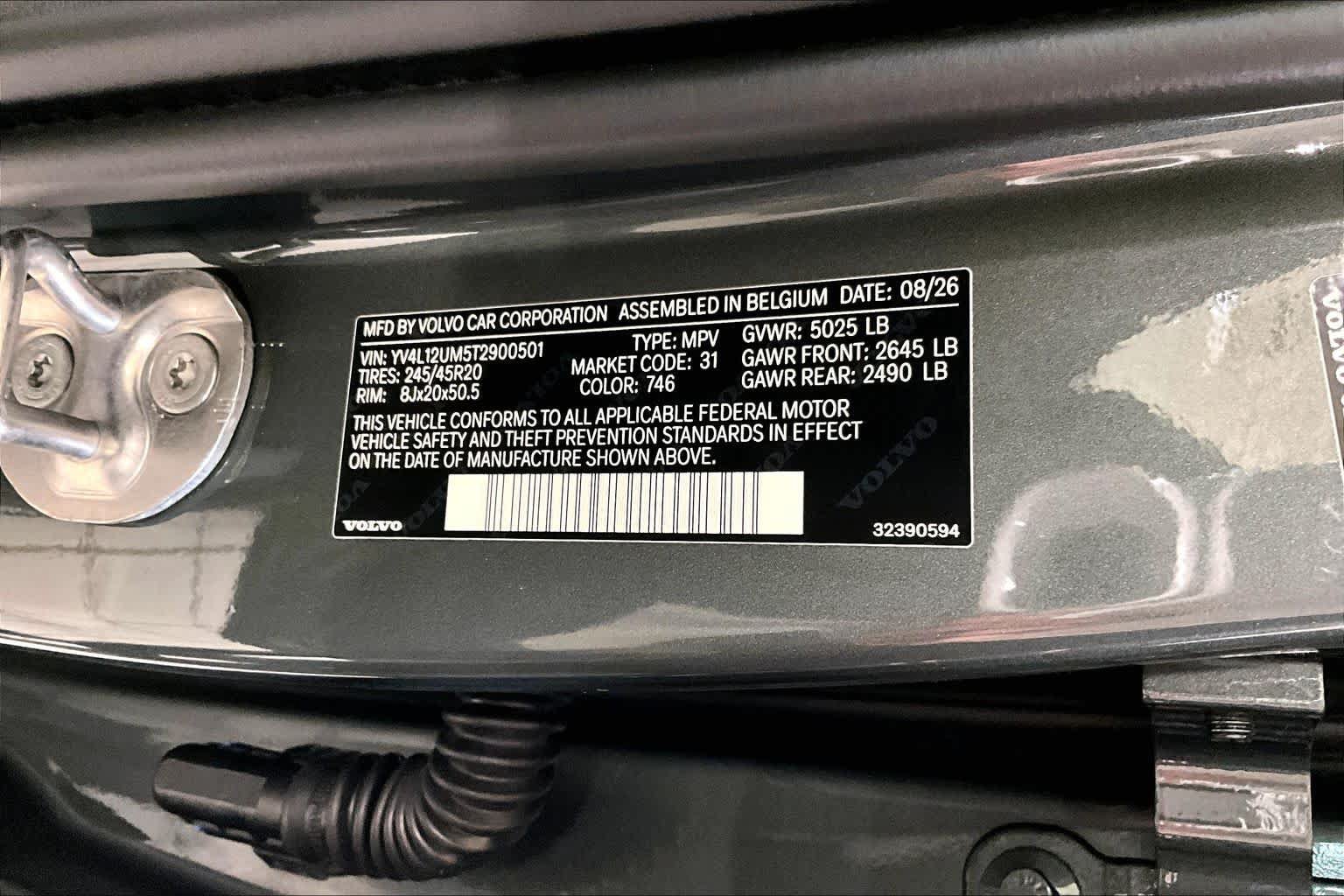 New 2026 Volvo XC40 B5 Ultra w/ Protection Package Premier AWD/4WD image 12