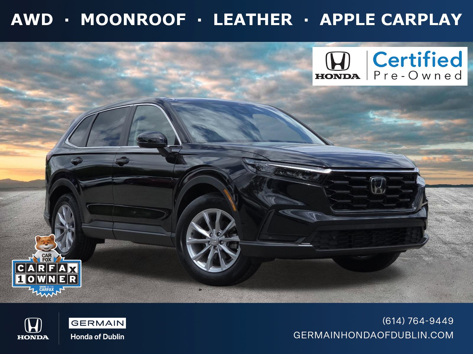 Certified 2023 Honda CR-V EX-L