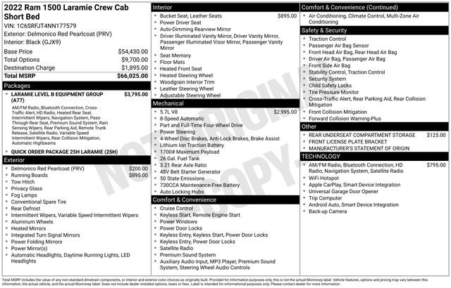 Used 2022 RAM 1500 Laramie image 13