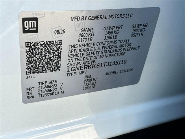 New 2026 Chevrolet Traverse High Country w/ LPO, Floor Liner Package image 18