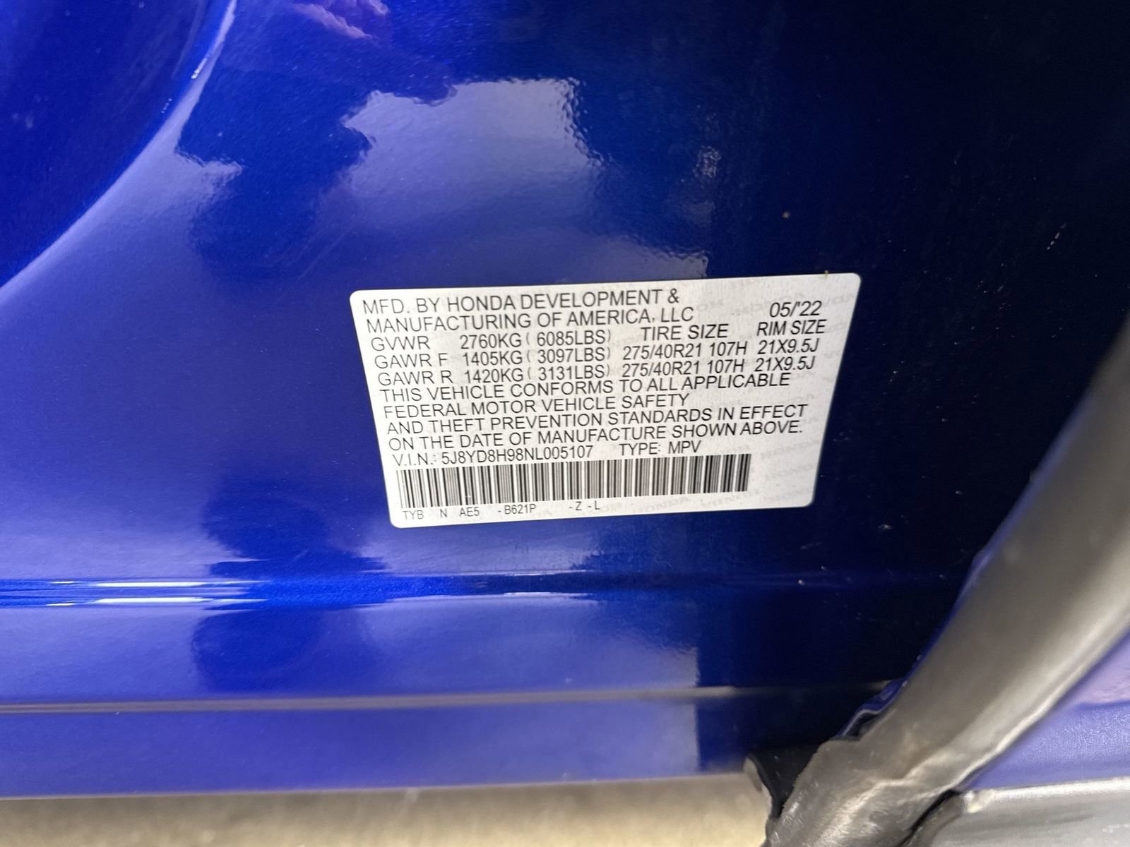 Certified 2022 Acura MDX Type S image 39