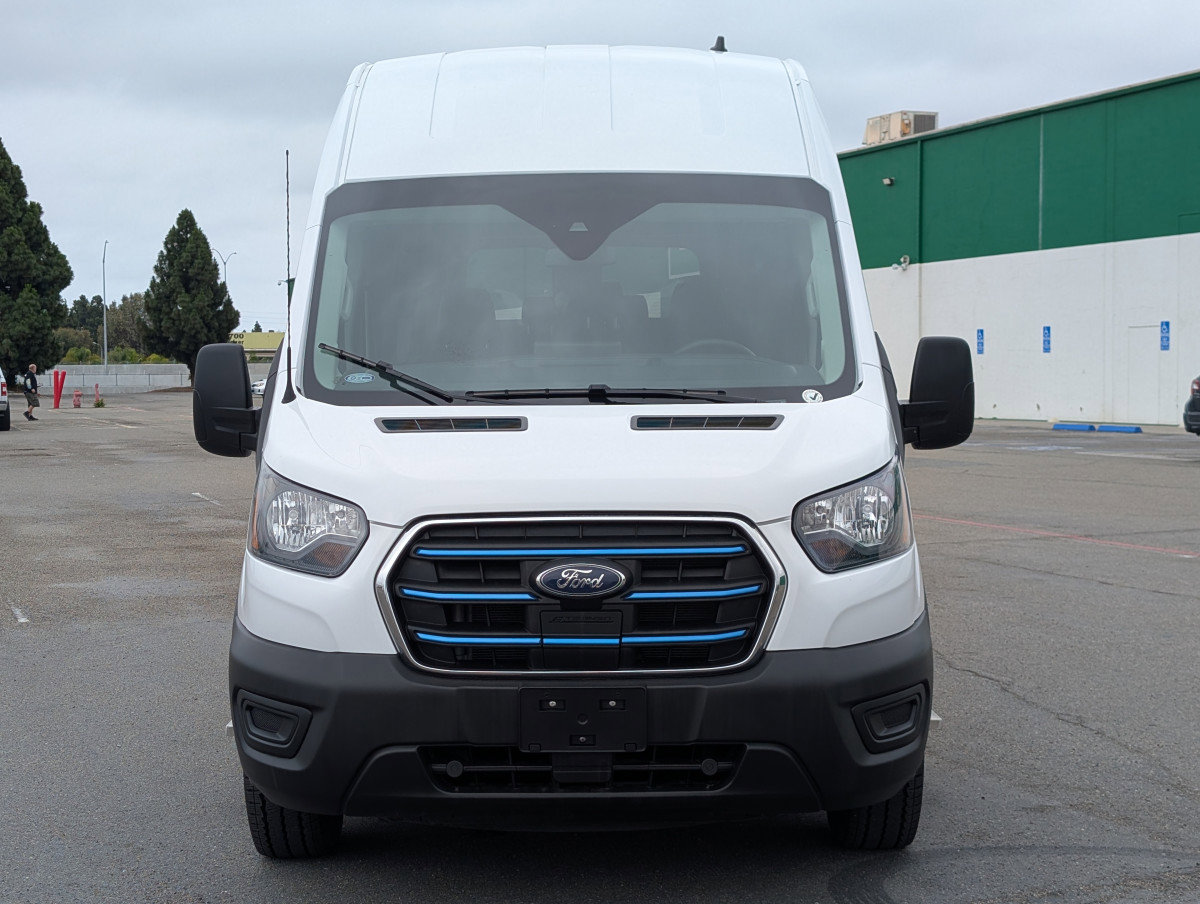 Used 2023 Ford E-Transit Extended Long High Roof Passen image 3