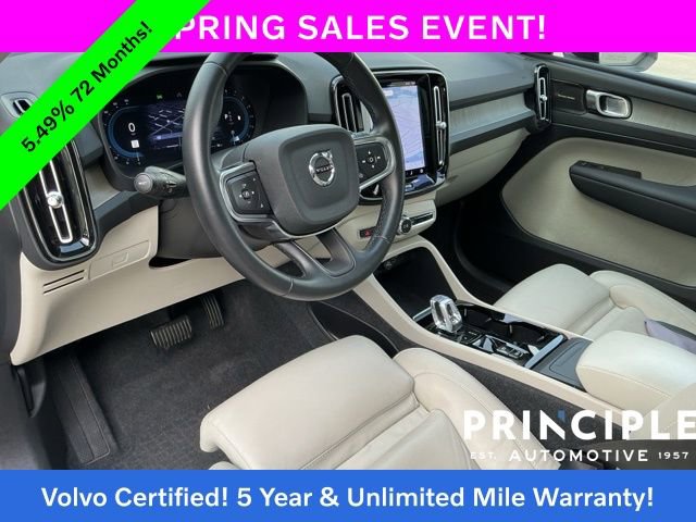 Certified 2023 Volvo XC40 B4 Ultimate w/ Protection Package Premier FWD image 29