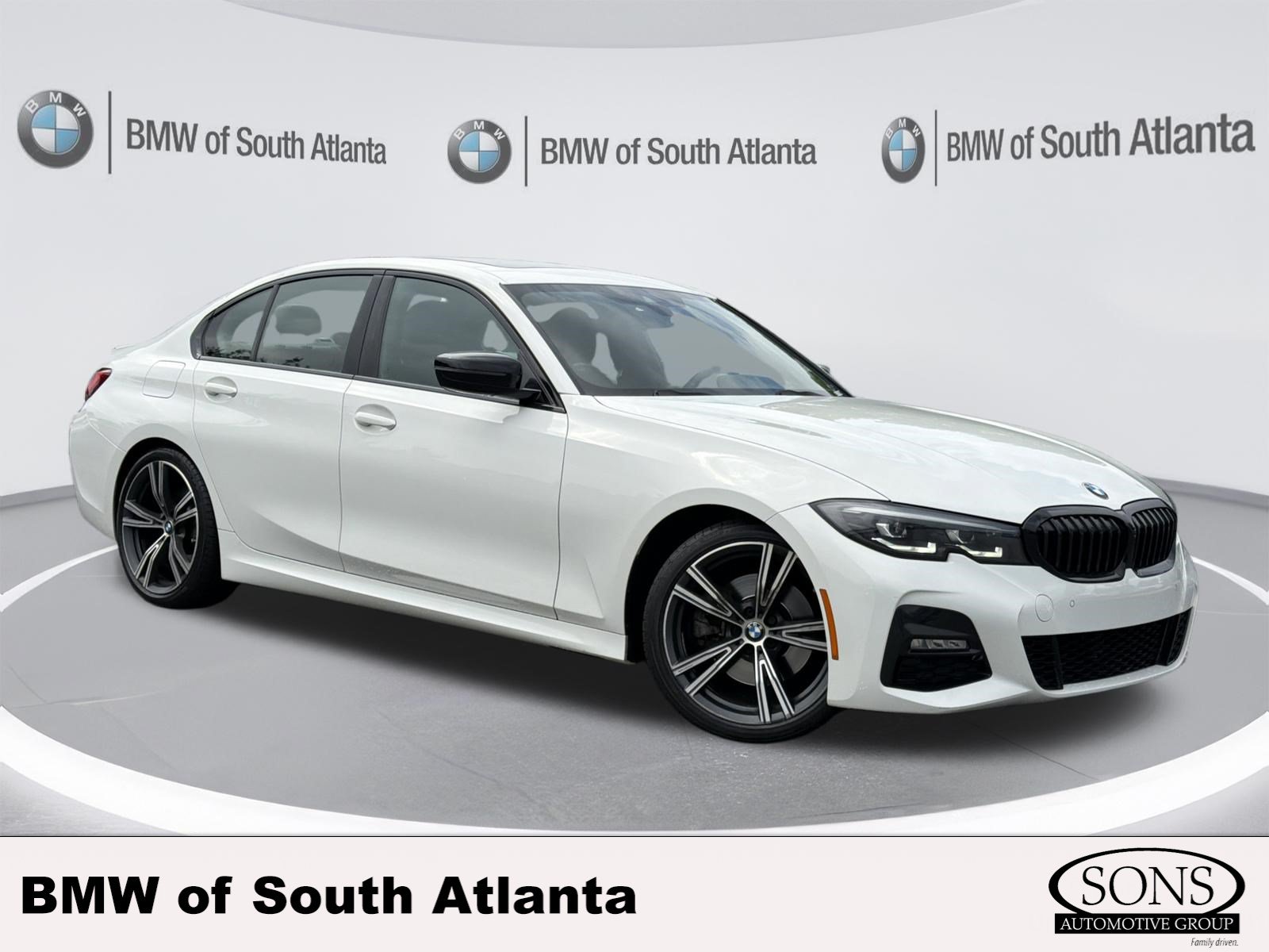 Certified 2022 BMW 330i Sedan w/ M Sport Package RWD image 1