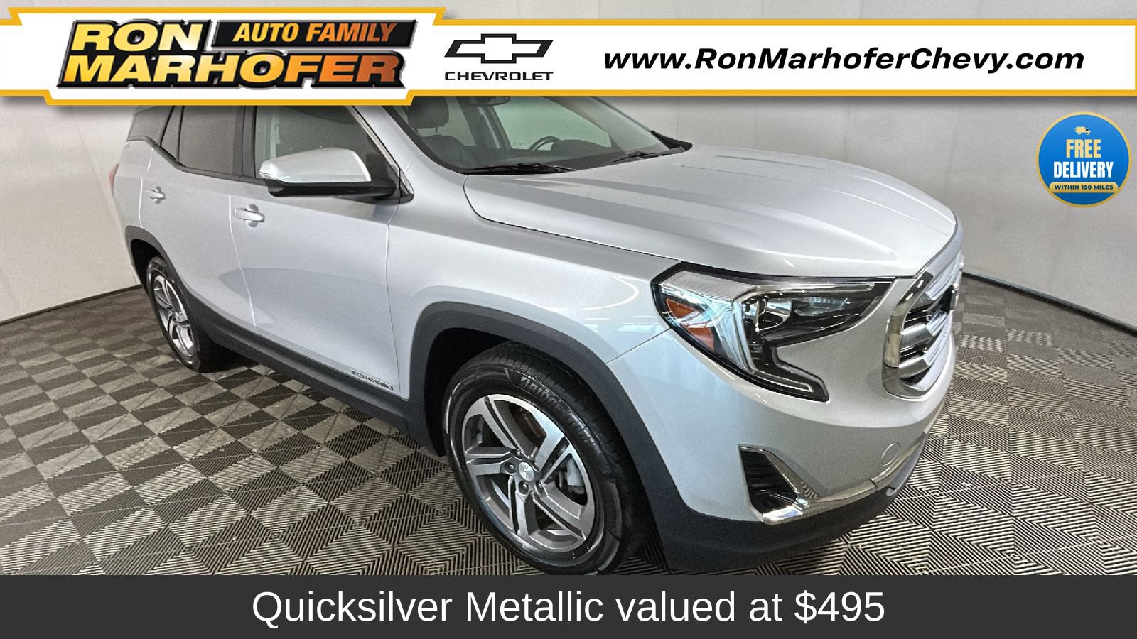 Used 2021 GMC Terrain SLT FWD image 1