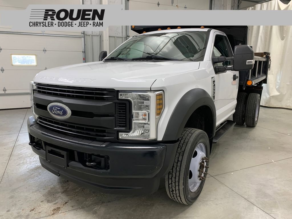 Used 2019 Ford F550 4x4 Regular Cab Super Duty w/ Power Equipment Group image 1