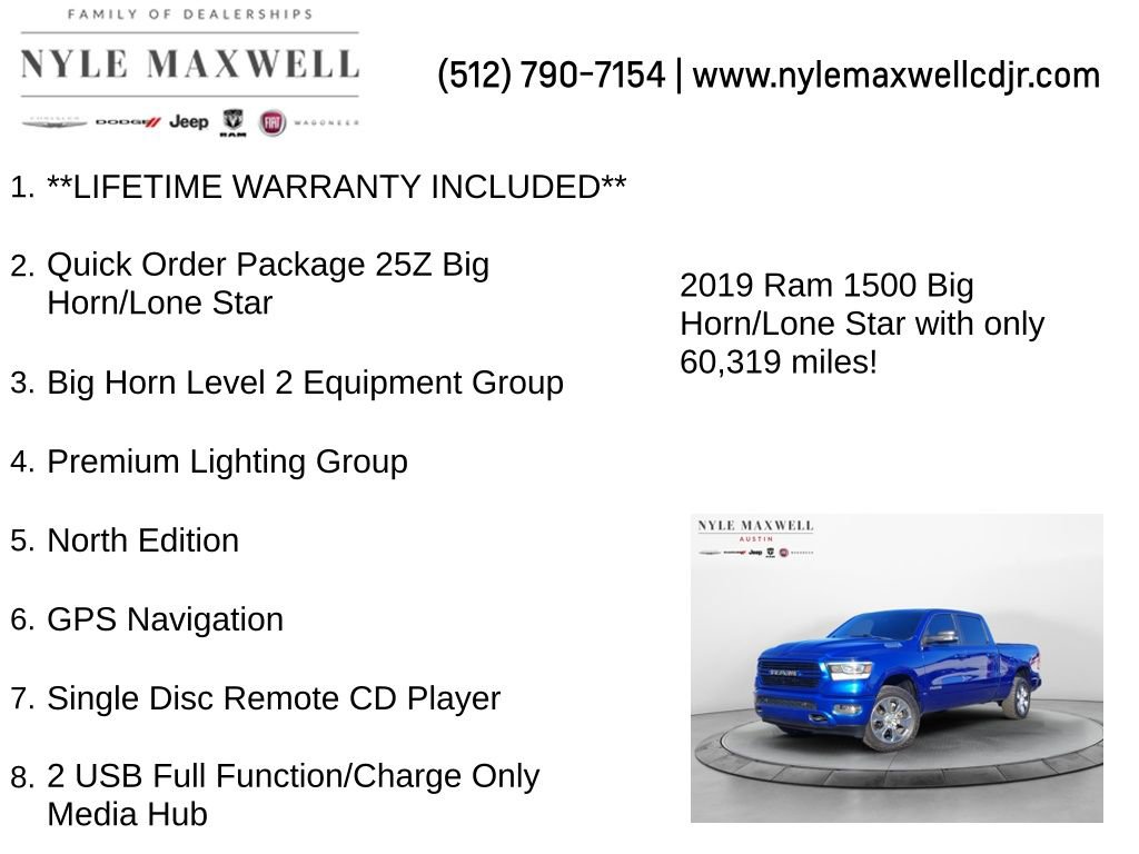 Used 2019 RAM 1500 Big Horn image 12