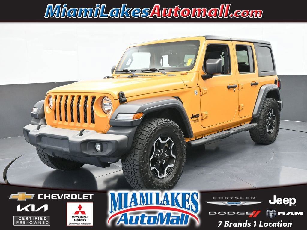 Used 2018 Jeep Wrangler Unlimited Sport S image 1