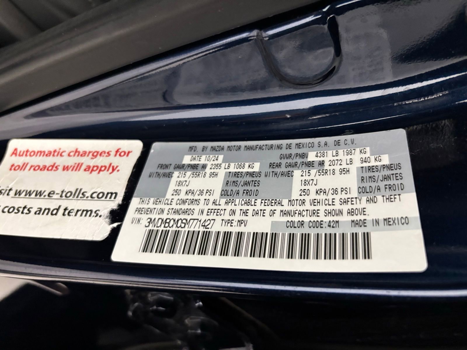 Certified 2025 MAZDA CX-30 AWD 2.5 S w/ Preferred Package image 28