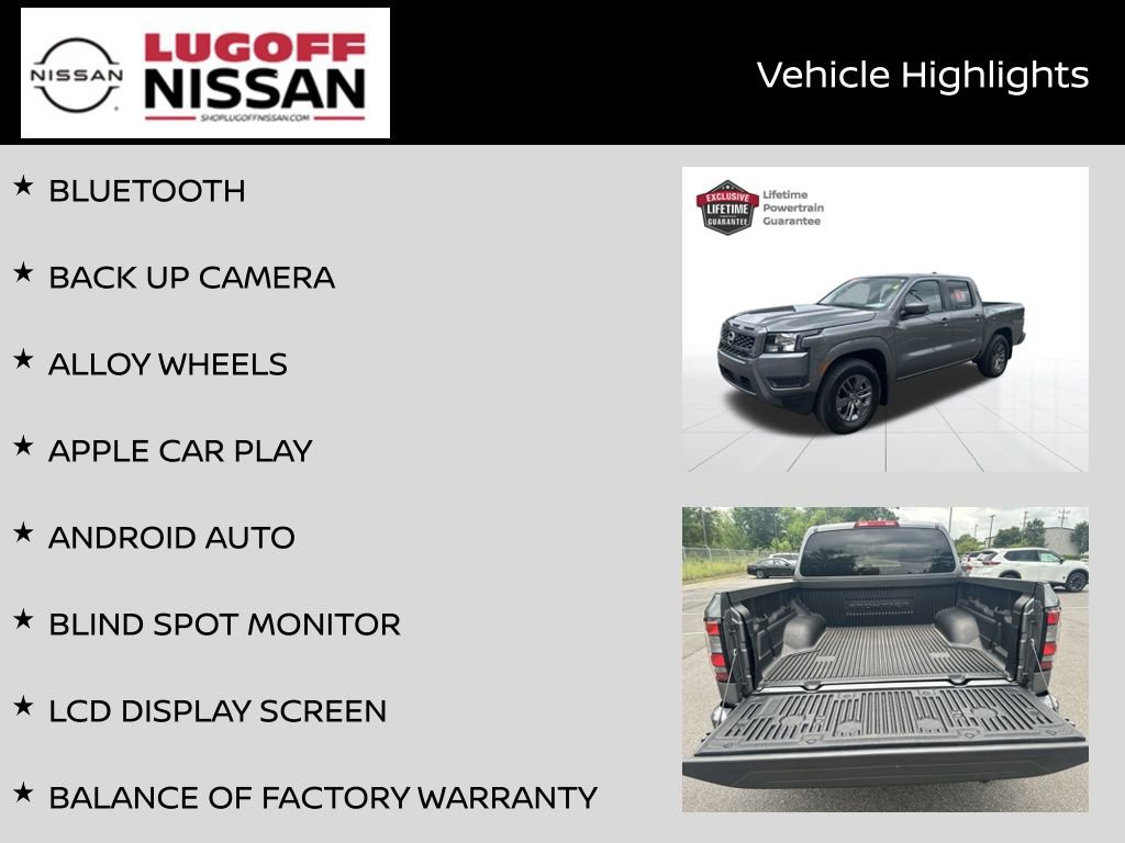 Certified 2025 Nissan Frontier SV RWD image 3