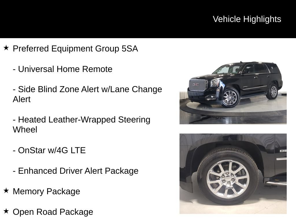 Used 2016 GMC Yukon Denali w/ Open Road Package AWD/4WD image 19