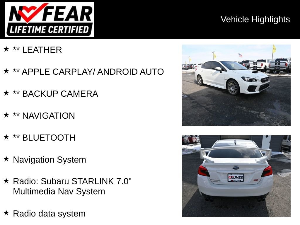 Used 2020 Subaru WRX STI Limited image 2